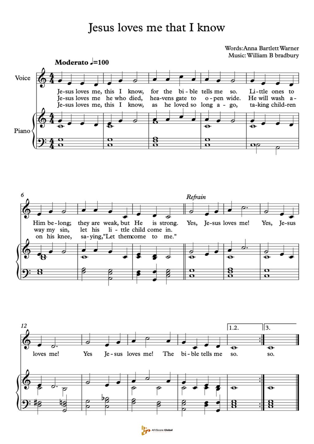 Jesus loves, this I know